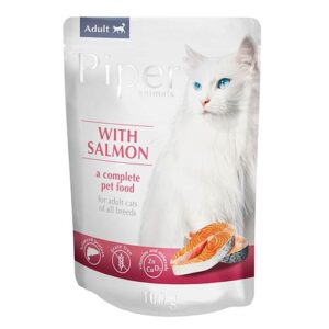Piper s lososom za odrasle mačke